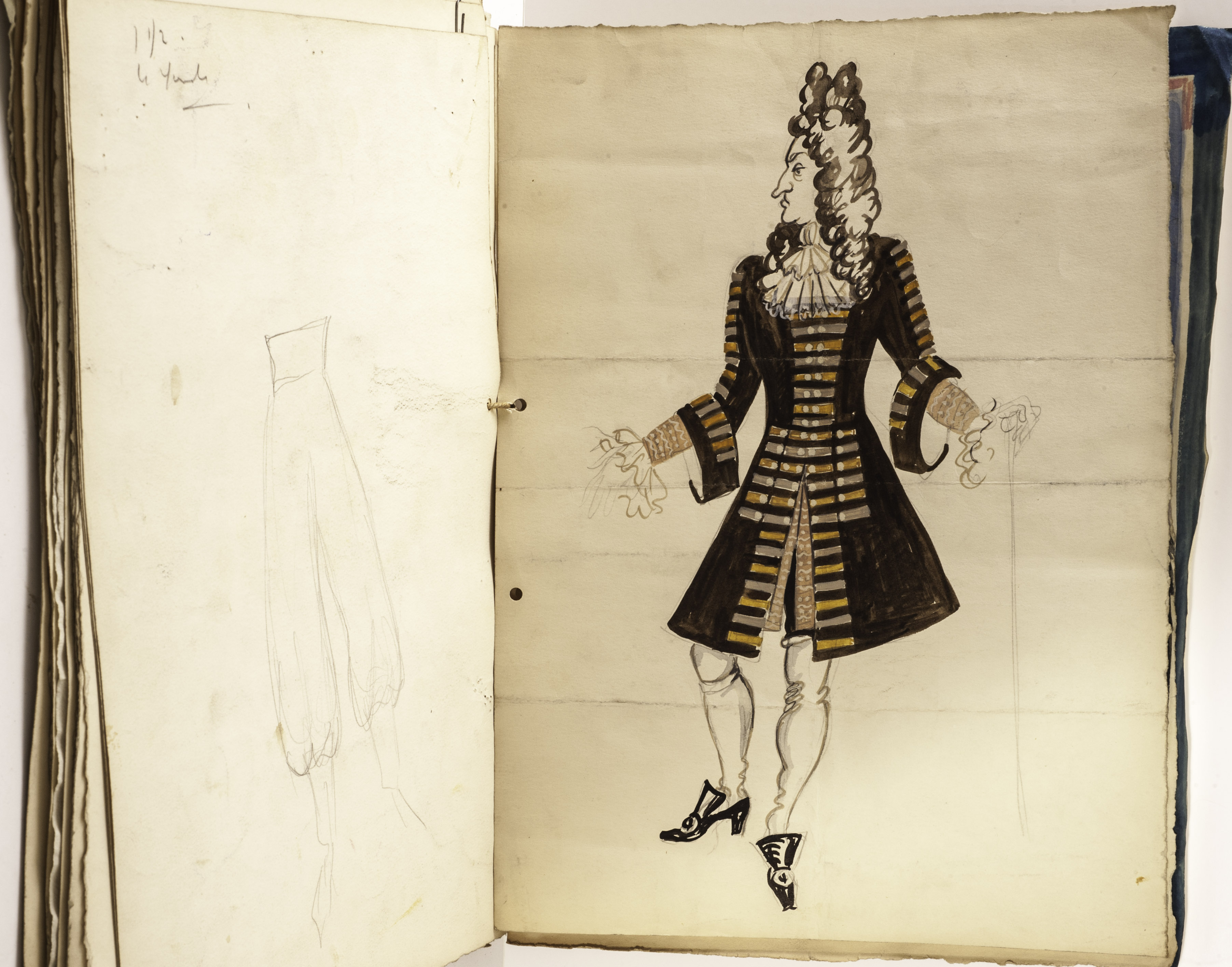 William Chappell (1907-1994) a good group of various theatre production sketch and costume designs - Image 3 of 10