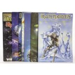 Iron Maiden Tour Pro­grammes: nine - Somewhere Back In Time 08, Final Frontier World Tour 2010/11,