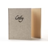 Kate Bush: ’Cathy’ by John Carder limited edition 1986 first edition book publish by Kindlight,