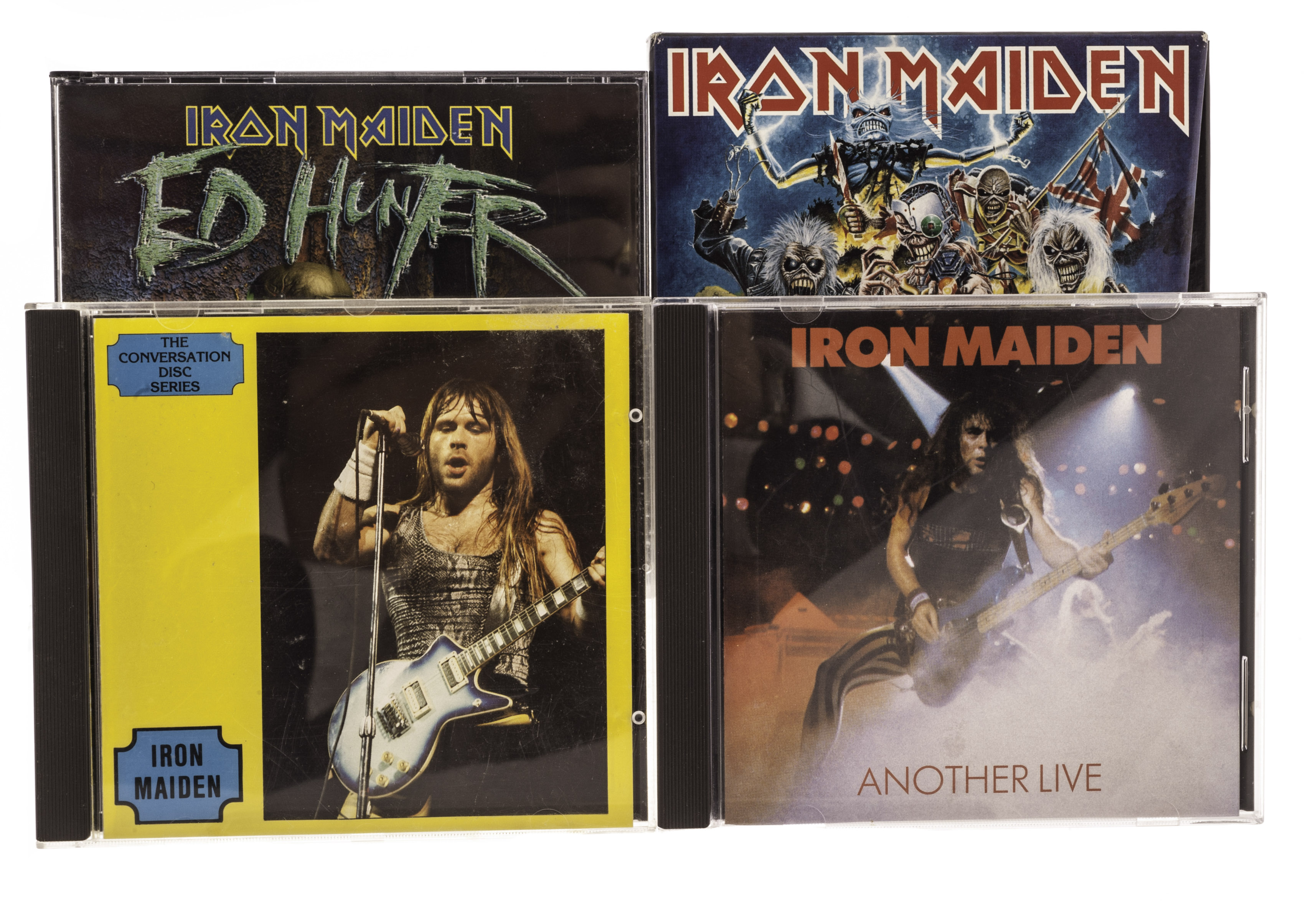 Iron Maiden CD Albums: eleven including Another Live, New York Palladium (Turkish Imports), Death On