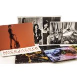 Mick Jagger: small collection of related material, official 1988 40-page Japanese tour programme,