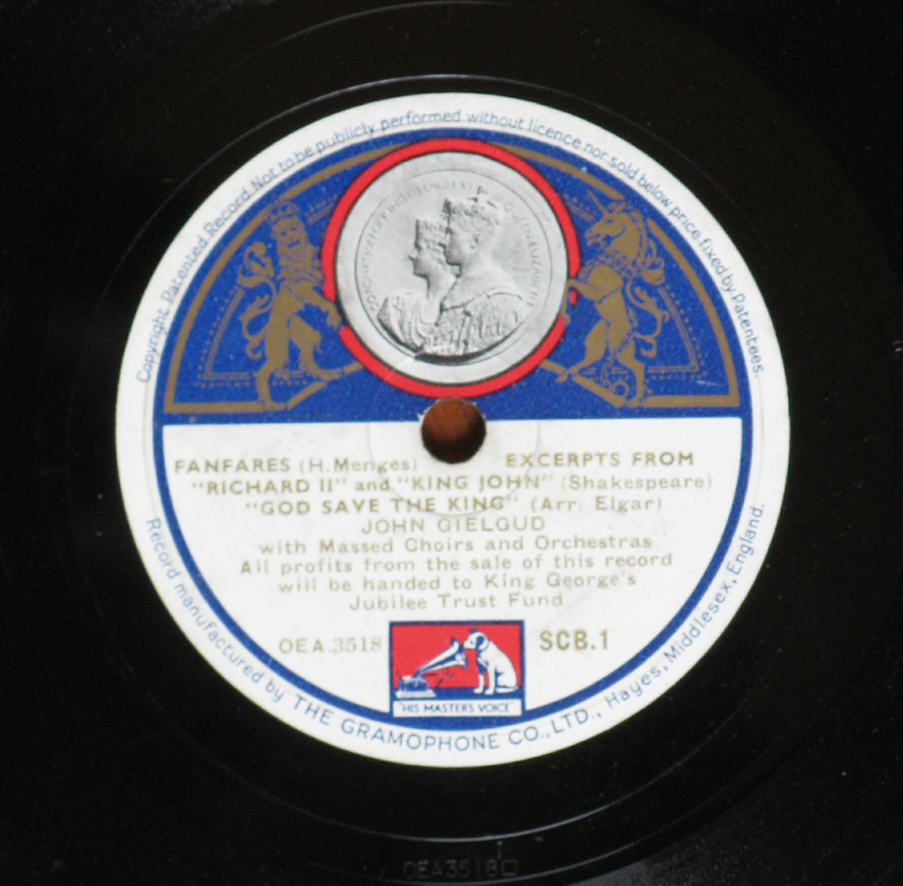 Stage, Music Hall and others records, 10-inch: Thirty-four, G and T / HMV, by Stanley Lupino, - Image 2 of 3