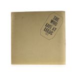 The Who: Live At Leeds - Track 2406001 UK 1970 album - 1st press A1/B1 matrix with black sleeve