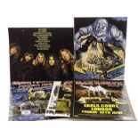 Iron Maiden Mixed Box Lot: of magazine cuttings, adverts, posters and others from 1987-2014