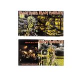 Iron Maiden US Issues: four albums, Live At The Palladium (Stardust Records) EX-/EX, Iron Maiden (