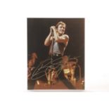 Bruce Springsteen: 10”x8” colour photograph signed in gold pen ‘Bruce Springsteen’, sold with