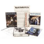 Iron Maiden Fan Club: thirteen magazines no 32, 33, 34, 35, 36, 37, 41, 42, 43, 78, 79, 80 and 81,