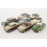 Dinky Toy Cars, 168 Singer Gazelle, 166 Sunbeam Rapier, 189 Triumph Herald, 165 Humber Hawk, 167