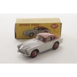 A Dinky Toys 167 A C Aceca Coupe, grey body, red roof and hubs, in original box, E, box G