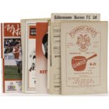 A good collection of 1950s onwards Non-League Football programmes, including King's Lynn, Lye