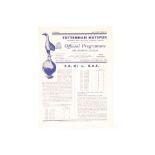 Football Programme, At Tottenham, FA XI v RAF, 14th October 1953 4 page issue (gd)(1)