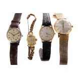 An assortment of watches, parts and spares, including gents, ladies and pocket watches (parcel)