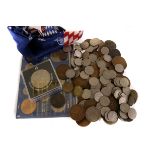 A collection of various coins, to include crowns, shillings proof sets and more (parcel)