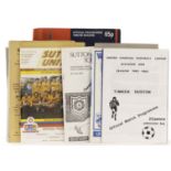 A small group of Non-League Football programmes, from 1950s and 1980s, including Sutton,