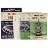 A collection of various 1960s onwards sport programmes, the diverse group to include Football