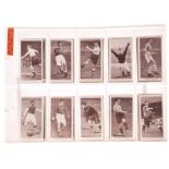 Cigarette Cards, Football, Complete Sets, Churchman Association Footballers A Series 1938 (50) and