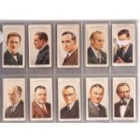 Cigarette Cards, Mixture, Complete Sets, Players Straight Line Caricatures (50), National Flags &