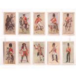 Cigarette Cards, Regimental Uniforms, Complete Sets, Players Regimental Uniforms 1912 (blue back) (