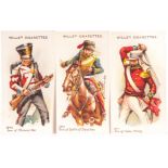 Cigarette Cards, Regimental, Complete Set, Wills's Arms & Armour United Service Set (50)(vg)