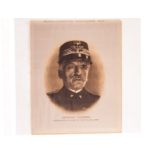 Tobacco silk ATC, Great War Leaders (Murad, 'G' size)  type, General Cadorna, (vg)