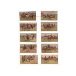 Cigarette Cards, Horseracing, Complete Sets, Carreras Races & Historic & Modern  (25), also large