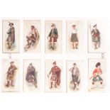 Cigarette Cards, Scottish, Complete Set, Players Highland Clans  (25)(fair/gd)