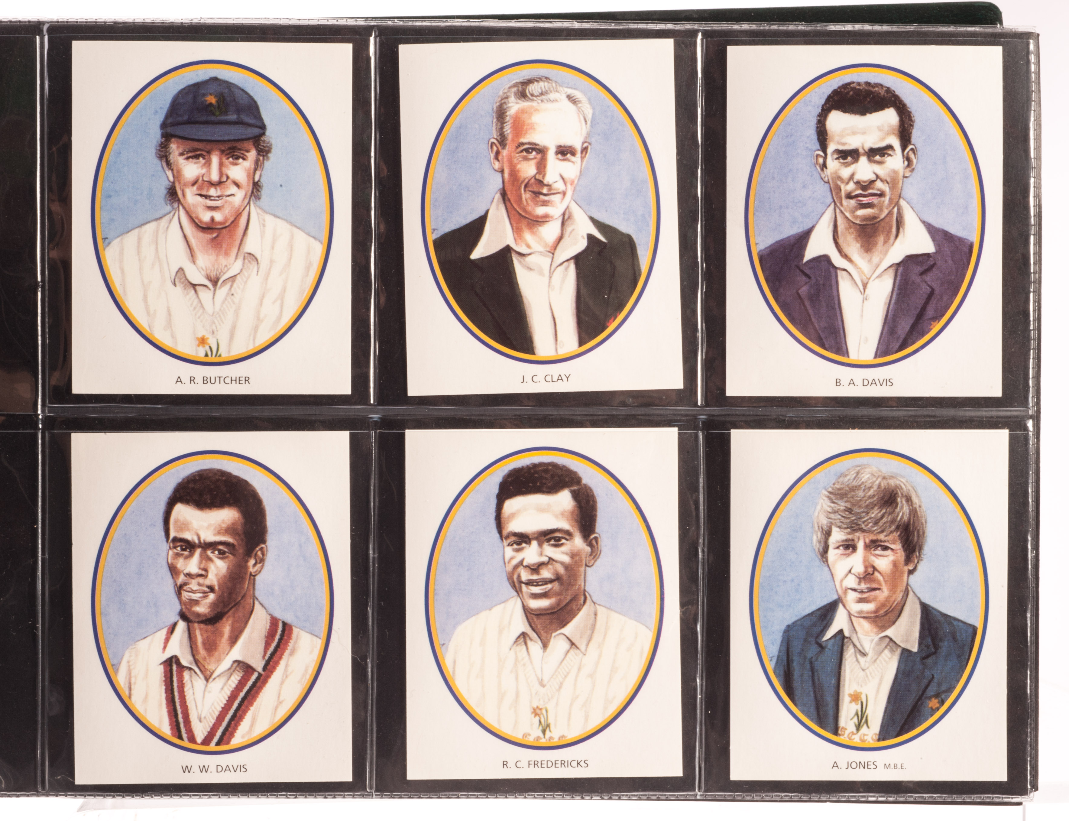Trade Cards, Cricket, two modern albums containing a collection of various sets of cricket related