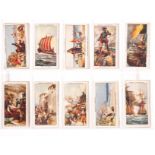 Cigarette Cards, Transport, Complete Sets, Ogden's Sea Adventures (50) together with Ocean