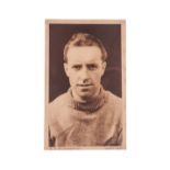 Cigarette card Football, Anon, Ref ZJ5-47, type card, S C Puddefoot, West Ham, (gd)