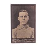 Cigarette card Singleton & Cole, Footballers, type card, number 6, J Sharp, Everton, (minor edge