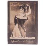 Cigarette card Ogden's, Guinea Gold, no 1003, Zelie De Lussan, scarce, gd