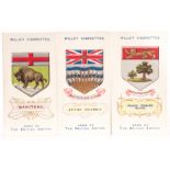 Cigarette Cards, Regimental, Complete Sets, Wills's Arms of the British Empire, two sets, one