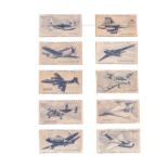 Cigarette Cards, Aviation, a small collection relating to Aviation, Players Aeroplanes (Civil) and