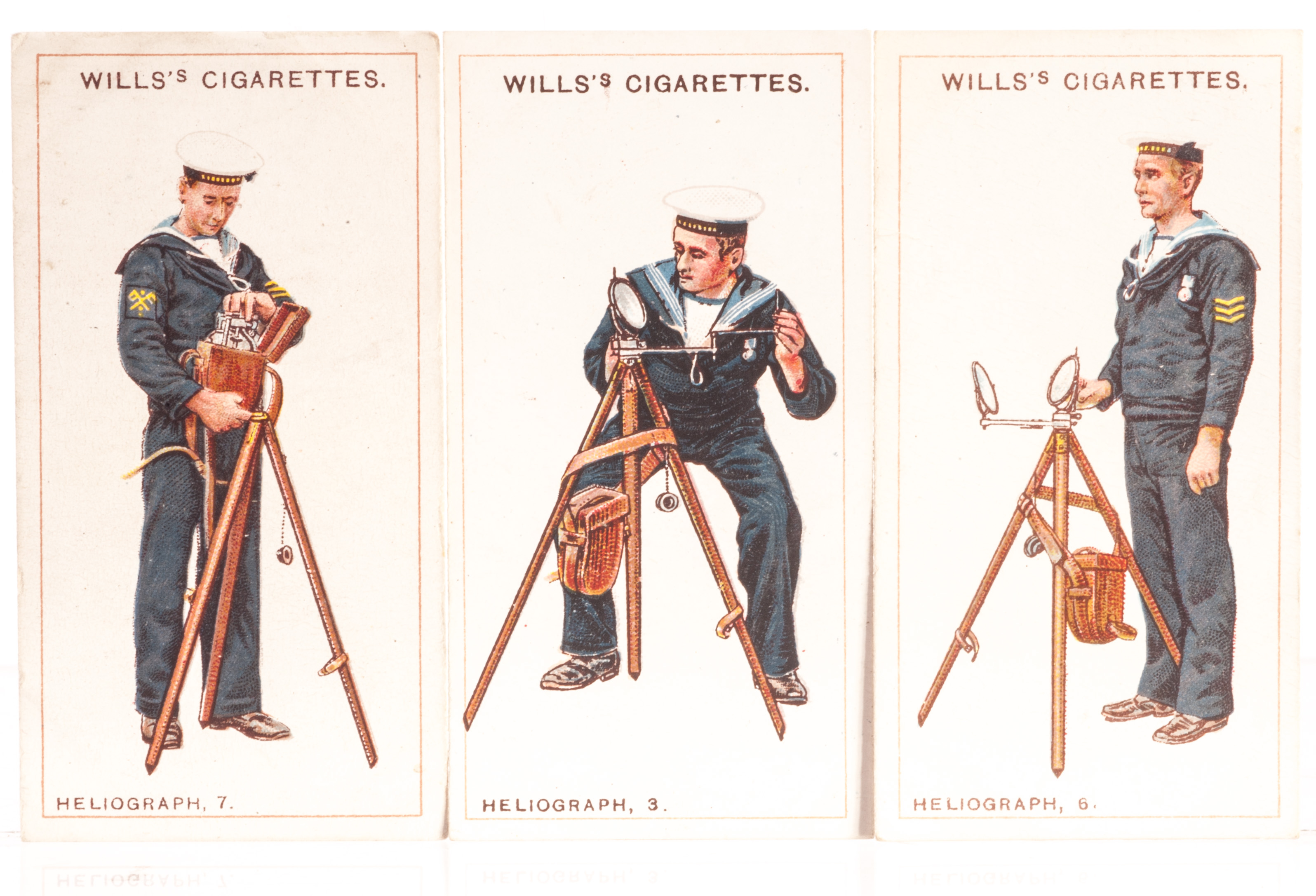 Cigarette Cards, Signalling, Complete Sets, Wills's Signalling Series (50)(gen gd), Australian Issue