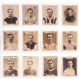 Cigarette cards Phillip's, Pinnace Footballers, a collection of 89 cards, all showing Players who