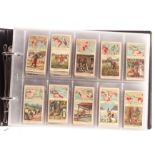 Cigarette Cards, Mixture, Ten Complete Sets in Album, Players, Products of the World  (25), Products