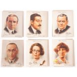 Cigarette Cards, People, Complete Set, Wills's Famous British Authors (L40) (gd)