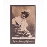 Cigarette card Ogden's, Guinea Gold, no 1037, Miss Jessie Mooney, scarce, (vg)
