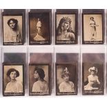 Cigarette cards Ogden's, Guinea Gold, Actors & Actresses, Base I, 79 different cards sold with