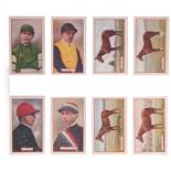 Cigarette cards Horseracing, Phillip's, Derby Winners & Jockeys, (set, 25 cards) (gen gd)