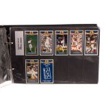 Trade cards Cricket, a modern album containing various sets and part-sets of cards and stickers,