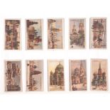 Cigarette Cards, Architecture, Complete Sets, Wills's Gems of Belgian Architecture (50), together