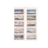 Cigarette Cards, Shipping, Complete Sets, Players Shipping (50) together with Ships Figureheads (50)