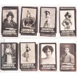 Cigarette cards Ogden's, Tabs, Leading Artistes of the Day, (65/71) (gen gd)