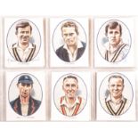 Cricket Autographs, County Print Test Cricketer Series, complete 25 card sets, Northamptonshire (