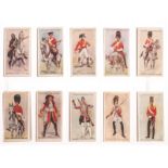 Cigarette Cards, Regimental Uniforms, Complete Sets, Players Regimental Uniforms 1912 (brown