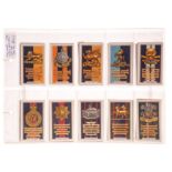 Cigarette cards, Army Badges & Standards, Complete Sets, Gallaher Army Badges  (48), Players