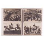 Cigarette & Trade cards Horseracing, a small collection of cards, mostly horse-related subjects from