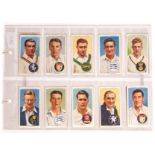 Cigarette Cards, Cricket, Complete Sets, Players Cricketers 1934 (50) and Cricketers 1938 (50), also