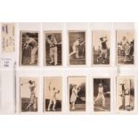 Cigarette Cards, Sporting Celebrities, Complete Set, Major Drapkin & Co Sporting Celebrities  (